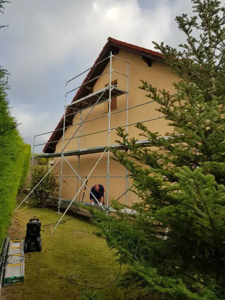 ravalement de facade et peinture extérieur